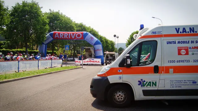 ambulanza per eventi sportivi